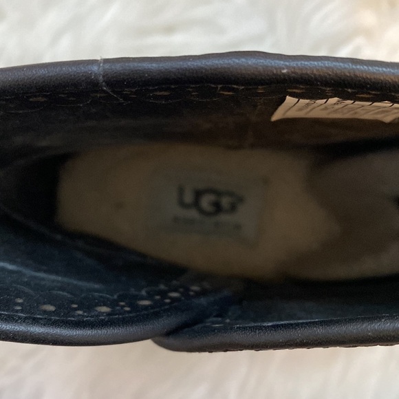 UGG Darling Black Suede Harness Booties - Picture 9 of 10